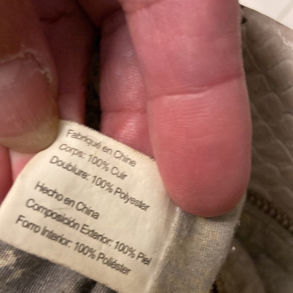 Elliot Lucca Large Purse. Brown/Tan Snakeskin. 17x12 - Picture 12 of 16